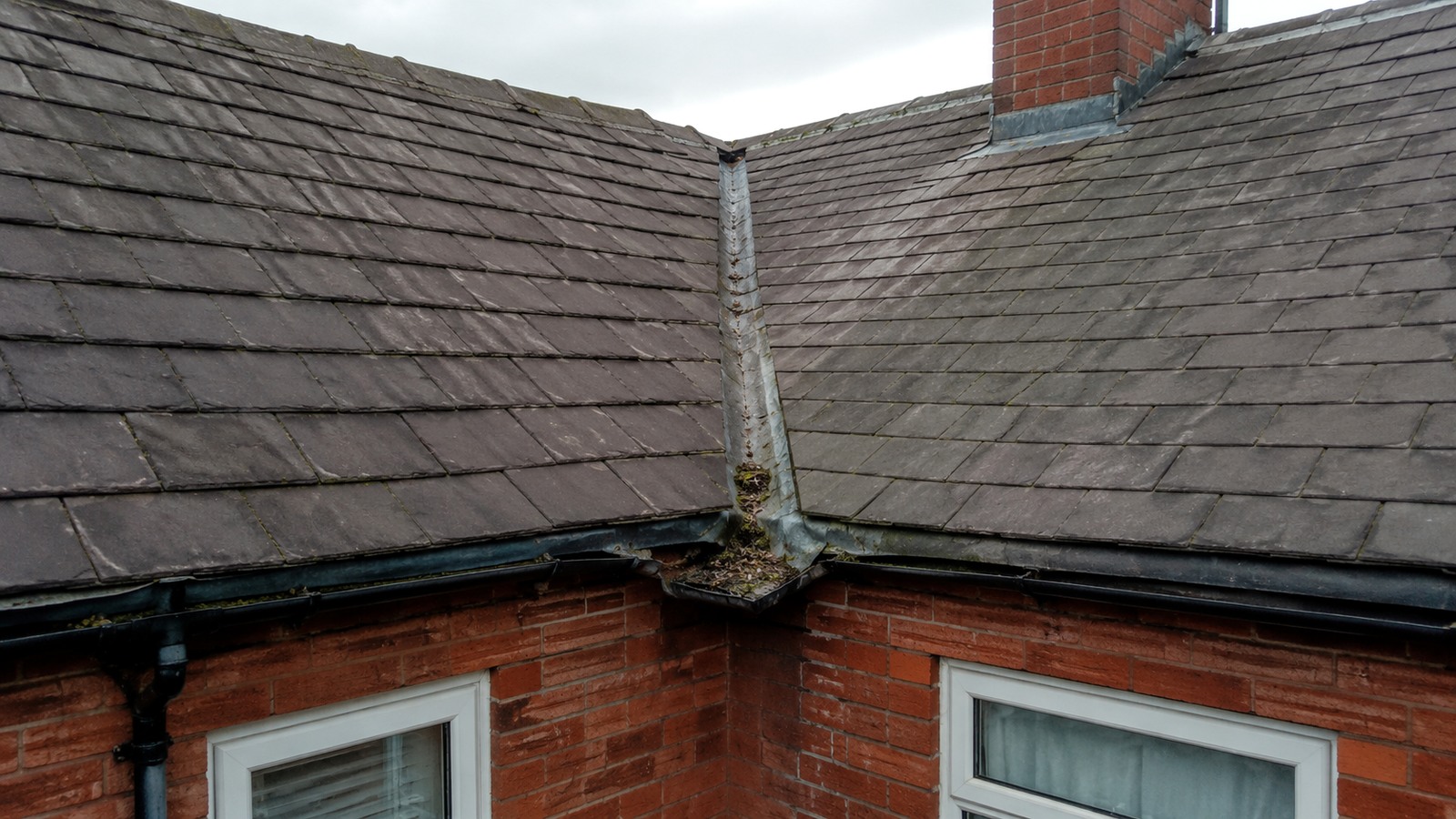 Roofing detail relevant to older slate roof repairs in stockport